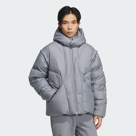 adidas阿迪达斯2025男子FUSTL M DJK3厚羽绒服-短KC2588