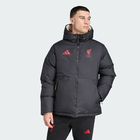 adidas阿迪达斯2025男子LFC SZN DW JK厚羽绒服-短JW7902