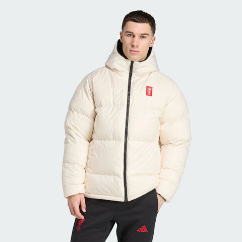 adidas阿迪达斯2025男子LFC SZN DW JK厚羽绒服-短JW7902