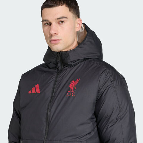 adidas阿迪达斯2025男子LFC SZN DW JK厚羽绒服-短JW7902
