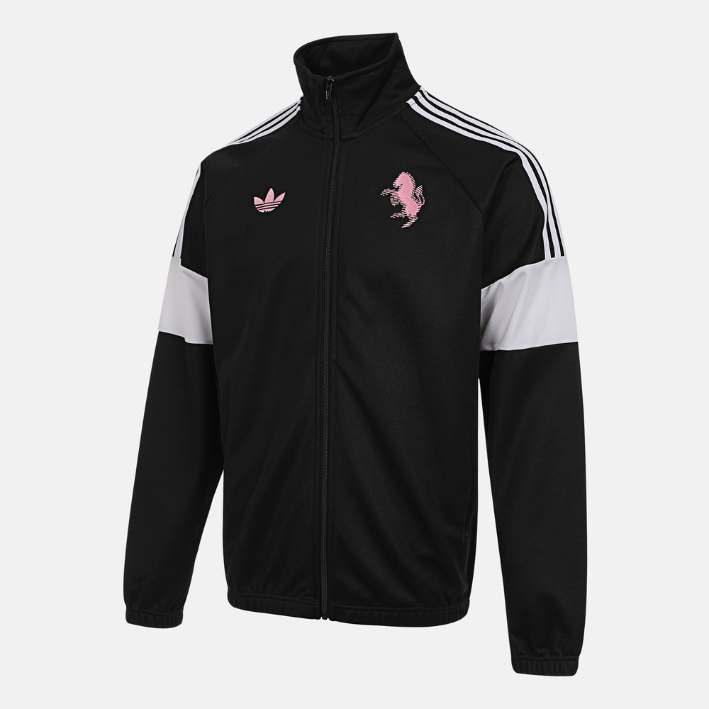 adidas阿迪达斯2025男子JUVE LF TT针织无帽外套KC7799