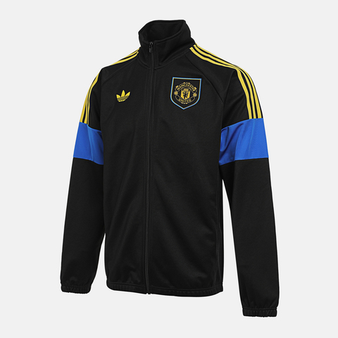 adidas阿迪达斯2025男子MUFC LF TT针织无帽外套KC7793