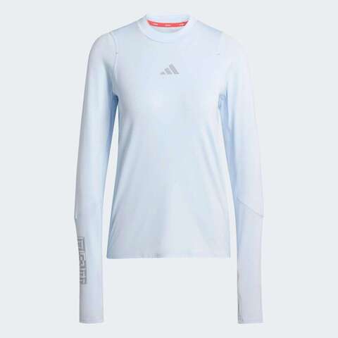 adidas阿迪达斯2025女子ADIZERO HE LS W梭织无领长TKB1514