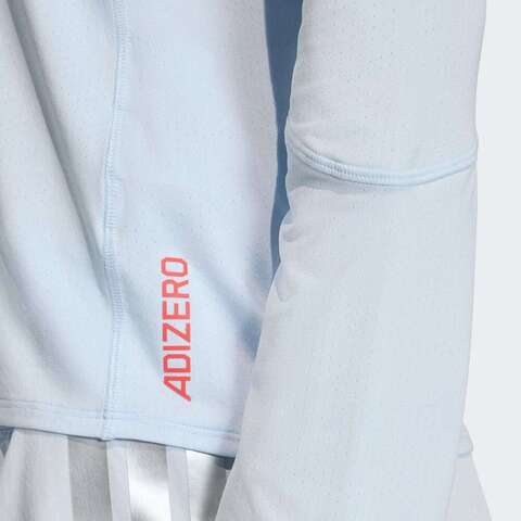 adidas阿迪达斯2025女子ADIZERO HE LS W梭织无领长TKB1514