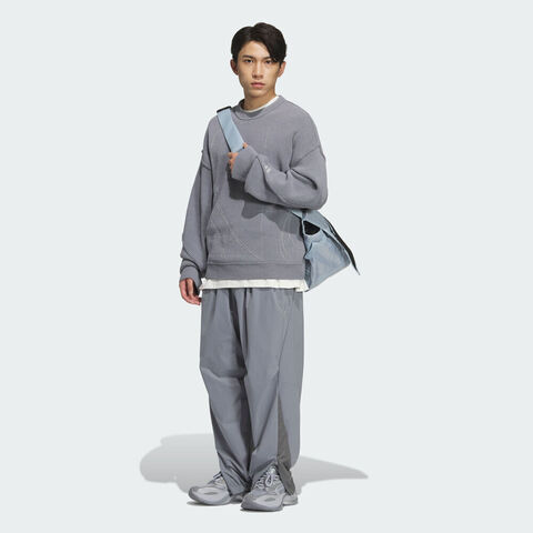 adidas阿迪达斯2025男子FUSTL M KNTWEAR毛线套头衫KC2597