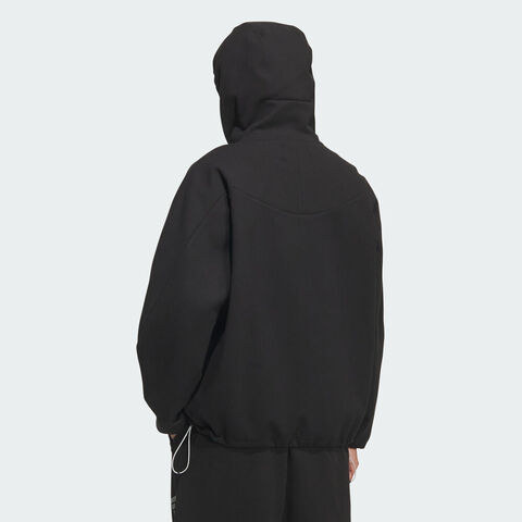 adidas阿迪达斯2025男子FUSTL M SWT HD针织连帽外套KC6076