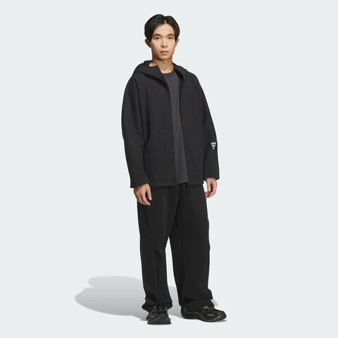 adidas阿迪达斯2025男子FUSTL M SWT HD针织连帽外套KC6076