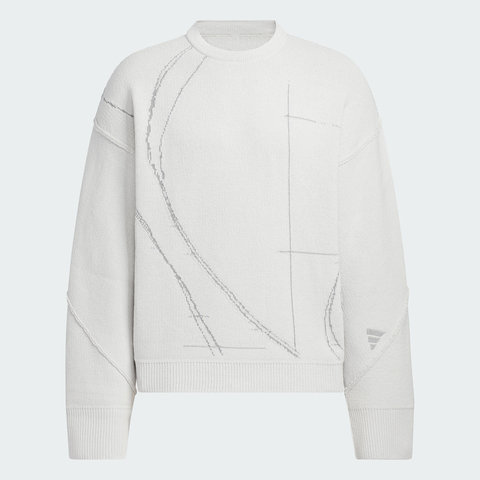 adidas阿迪达斯2025男子FUSTL M KNTWEAR毛线套头衫KC2598