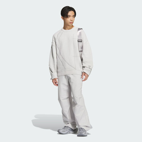 adidas阿迪达斯2025男子FUSTL M KNTWEAR毛线套头衫KC2598