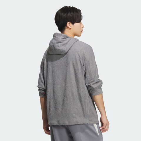 adidas阿迪达斯2025男子FOS M EVO SW HD针织连帽卫衣KS0050