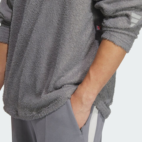 adidas阿迪达斯2025男子FOS M EVO SW HD针织连帽卫衣KS0050