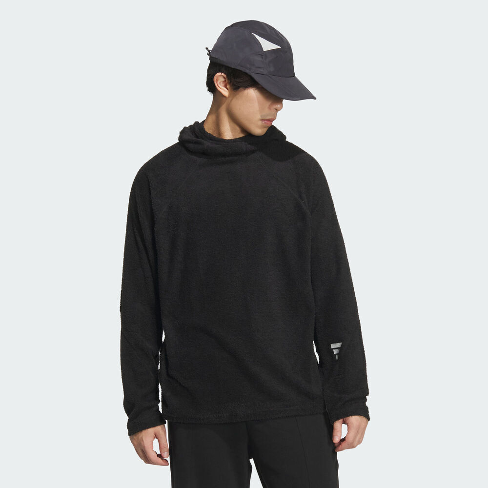 adidas阿迪达斯2025男子FOS M EVO SW HD针织连帽卫衣KR0473