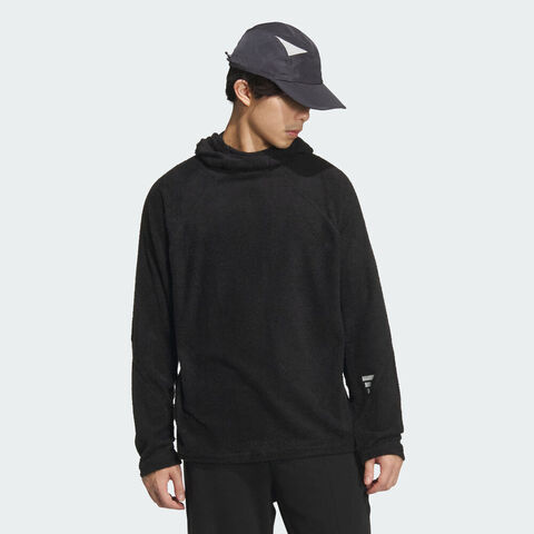 adidas阿迪达斯2025男子FOS M EVO SW HD针织连帽卫衣KR0473