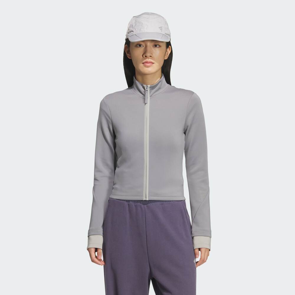 adidas阿迪达斯2025女子FOS W SWT CREW针织无帽卫衣KS3333