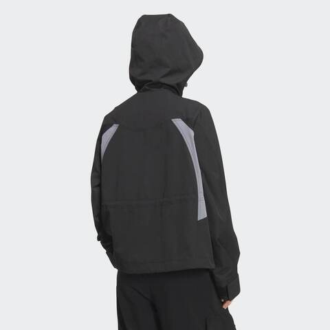 adidas阿迪达斯2025女子FOS W WVN JKT梭织无帽外套KS0065