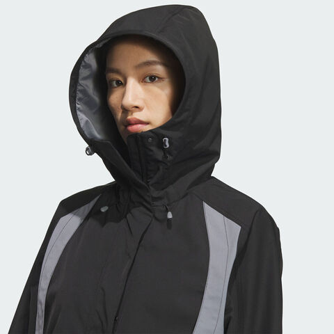 adidas阿迪达斯2025女子FOS W WVN JKT梭织无帽外套KS0065