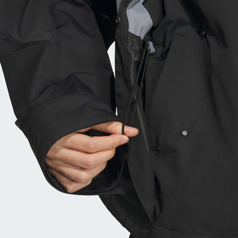 adidas阿迪达斯2025女子FOS W WVN JKT梭织无帽外套KS0065