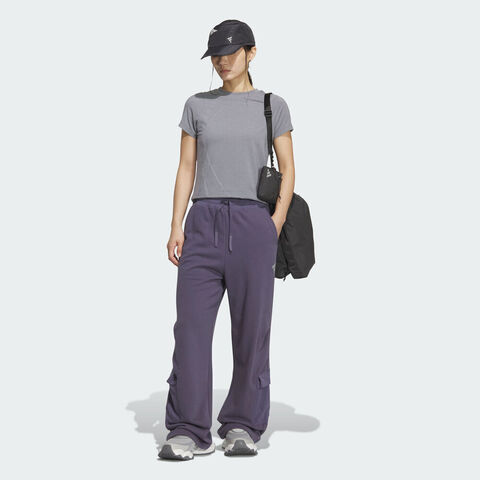 adidas阿迪达斯2025女子FOS W KT CAR PT针织长裤KS0075