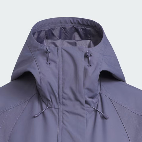 adidas阿迪达斯2025女子FOS W WVN JKT梭织无帽外套KS0067