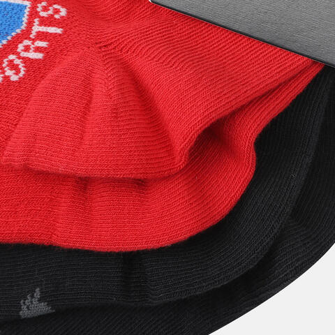 Adidas Kids阿迪儿童2025男大童K GFX CR SO 2PP中袜优惠装KS0257