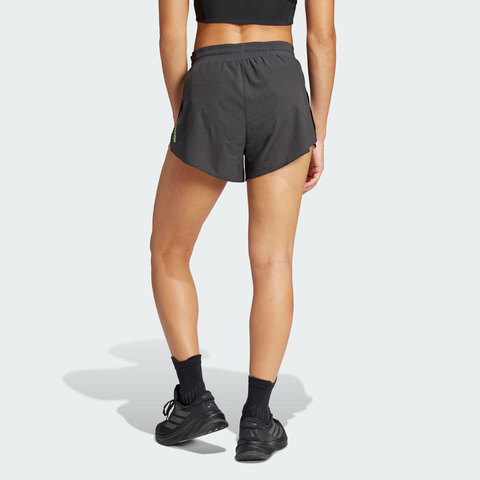 adidas阿迪达斯2025女子ADIZERO SPLIT W梭织短裤JF3470