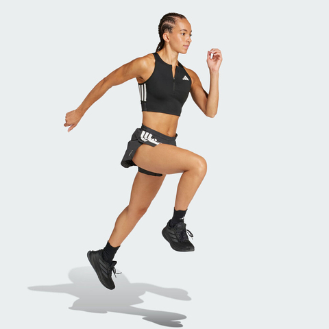 adidas阿迪达斯2025女子ADIZERO SPLIT W梭织短裤JF3470