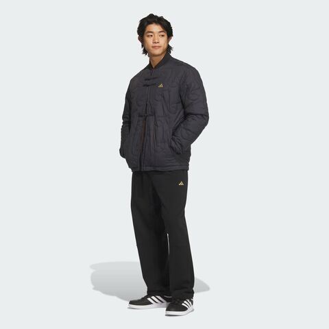 adidas阿迪达斯2025中性NYR QUILTED JKT薄棉服KS0408