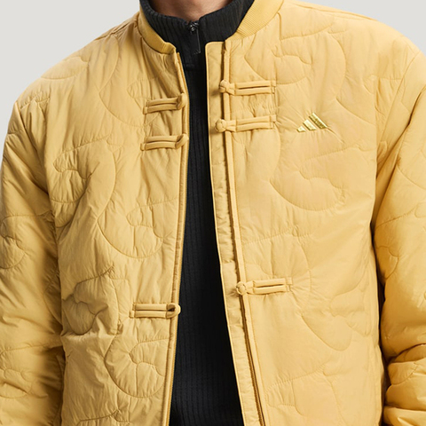 adidas阿迪达斯2025中性NYR QUILTED JKT薄棉服KQ5097