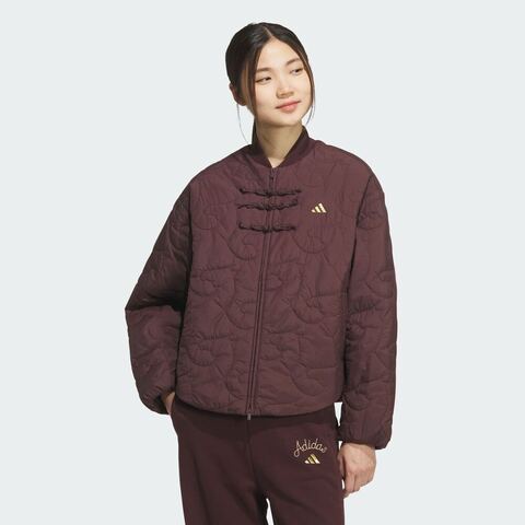 adidas阿迪达斯2025女子NYR LT PAD JKT薄棉服KS0629