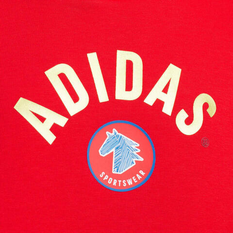 Adidas Kids阿迪儿童2025男大童JB KN HOODY针织连帽卫衣KG5929