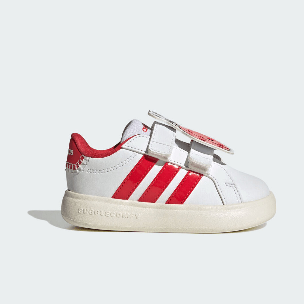 Adidas Kids阿迪儿童2025男婴童GRAND COURT 3.0 BUBBLE CF I男训童装KJ8652