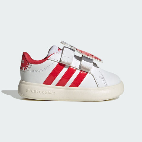 Adidas Kids阿迪儿童2025男婴童GRAND COURT 3.0 BUBBLE CF I男训童装KJ8652