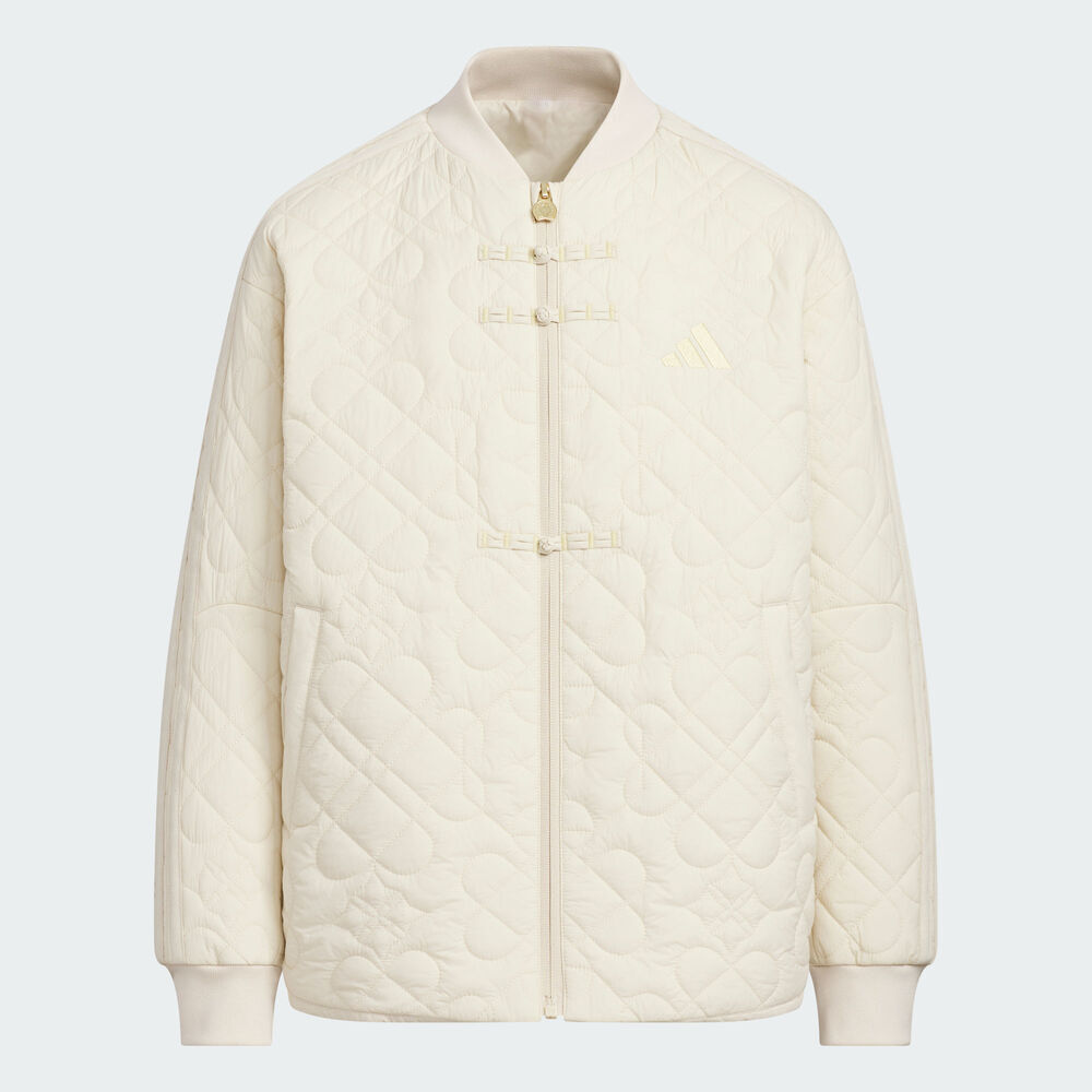 Adidas Kids阿迪儿童2025女大童JG 3S PAD JKT厚棉服KV4477