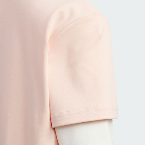 Adidas Kids阿迪儿童2025女小童LK KN LS TOP针织无领长TKV6981