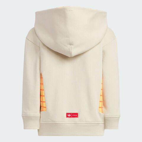 Adidas Original阿迪三叶草2025男小童LK TS KN HOODY针织连帽卫衣KS3168