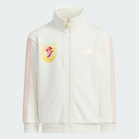 Adidas Kids阿迪儿童2025女小童LK KN TT SET长袖套服KV6979