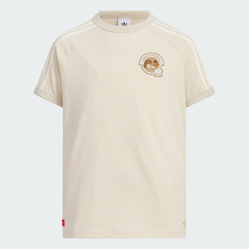 Adidas Kids阿迪儿童2025男大童JK KN TEE针织无领短TKV6596