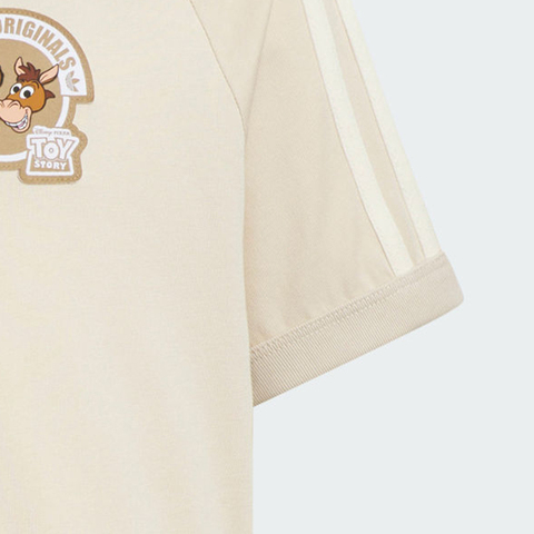 Adidas Kids阿迪儿童2025男大童JK KN TEE针织无领短TKV6596