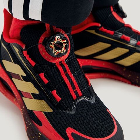Adidas Kids阿迪儿童2025男大童LIGHTDART HABU J CNY跑步常规KJ1688