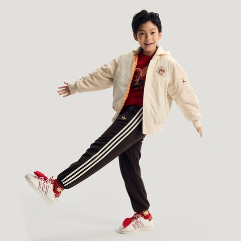 Adidas Kids阿迪儿童2025男小童LK TS PAD JKT厚棉服KS3161