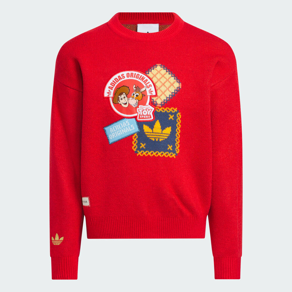 Adidas Kids阿迪儿童2025男小童LK TS SWEATER毛线套头衫KS3164