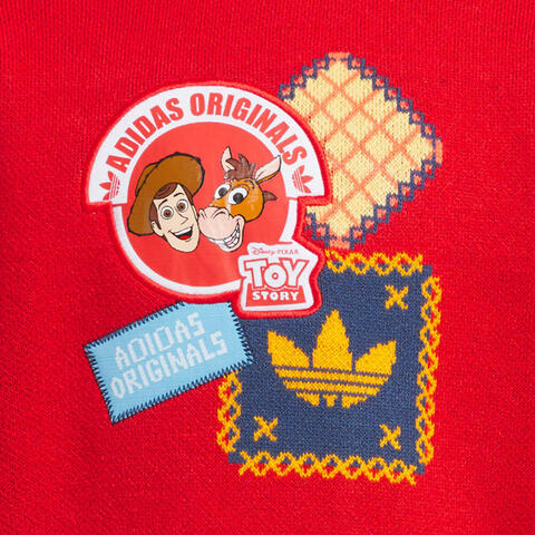 Adidas Kids阿迪儿童2025男小童LK TS SWEATER毛线套头衫KS3164