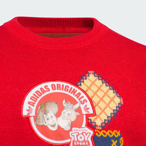 Adidas Kids阿迪儿童2025男小童LK TS SWEATER毛线套头衫KS3164