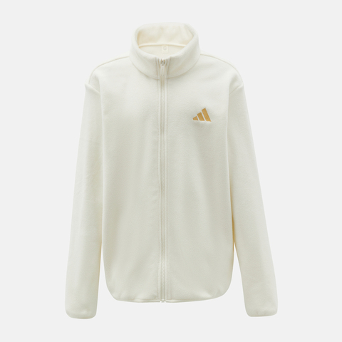 Adidas Kids阿迪儿童2025女大童JK 2N1 WARM JKT针织连帽外套KV6906