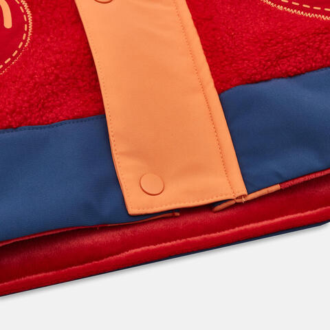 Adidas Kids阿迪儿童2025男小童LK BOA JKT人造毛绒外套KV7002