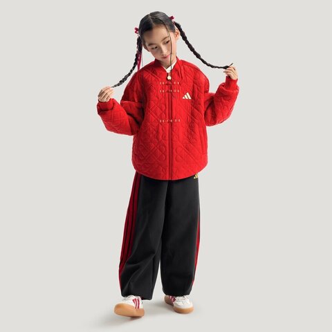 Adidas Kids阿迪儿童2025女大童JG KN PANT针织长裤KG5939