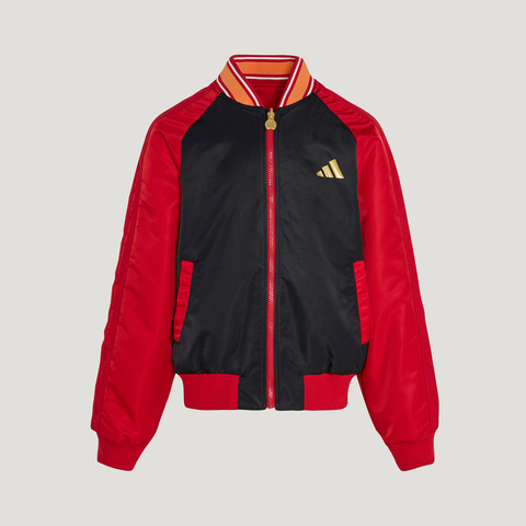 Adidas Kids阿迪儿童2025男大童JK REV BMBR JKT梭织无帽外套KG5925