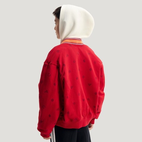 Adidas Kids阿迪儿童2025男大童JK REV BMBR JKT梭织无帽外套KG5925