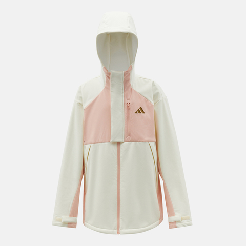 Adidas Kids阿迪儿童2025女大童JK UB JKT梭织连帽外套KV7010