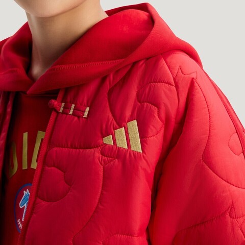 Adidas Kids阿迪儿童2025男大童JB 3S PAD JKT厚棉服KV6914